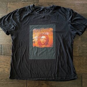Lauryn Hill Album Cover T-Shirt Miseducation Vintage Y2K 00 Bootleg 90s MTV